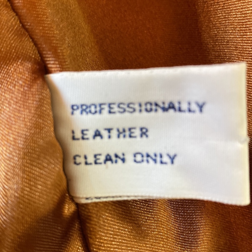 Express Suede Jacket Size Medium Rust Color - image 5